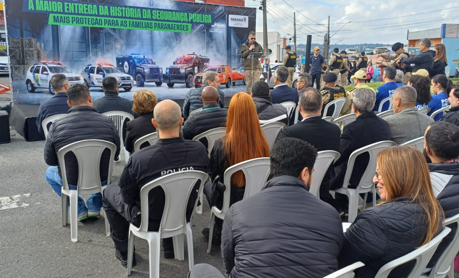 Estado entrega 25 novas viaturas para reforçar segurança em Colombo e região