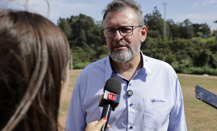 SANEPAR - Cascavel: Sanepar entrega área revitalizada após obra de desassoreamento do Lago Municipal