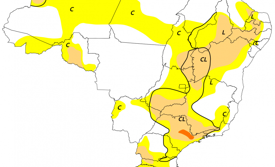 SECA RECUA EM VÁRIAS REGIÕES DO PARANÁ, APONTA MONITOR NACIONAL