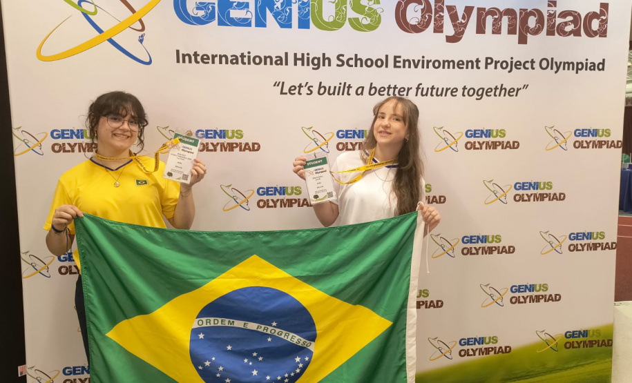 Estudante do Paraná retorna de evento internacional com menção honrosa na categoria de ciências
