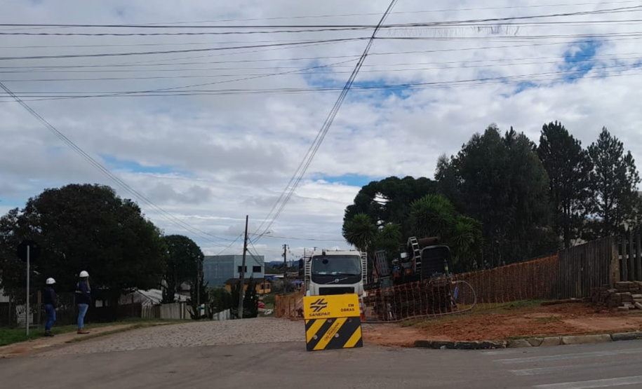 Obras da rede de esgoto em Tijucas do Sul alcançam 60% na primeira etapa