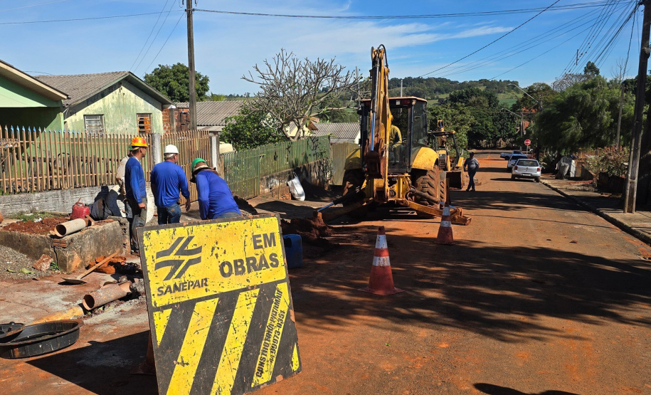 Sanepar implanta sistema completo de esgotamento sanitário em Rio Bom