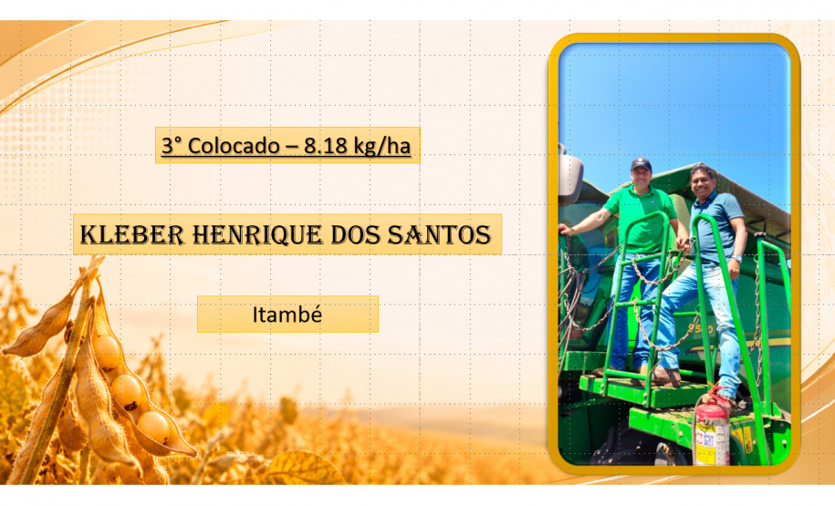 Concurso revela que capacitação e assistência técnica são essenciais para diminuir perdas na colheita da soja