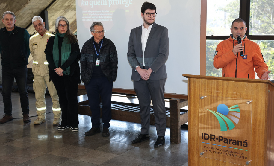 LANÇAMENTO CAMPANHA INCÊNDIO FLORESTAL - IDR-PARANÁ
