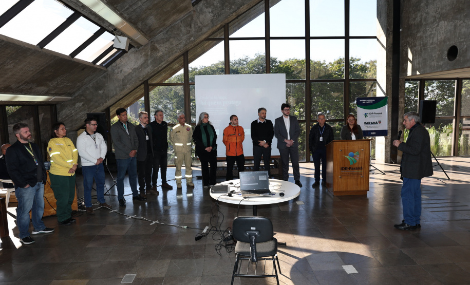 LANÇAMENTO CAMPANHA INCÊNDIO FLORESTAL - IDR-PARANÁ