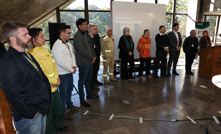 LANÇAMENTO CAMPANHA INCÊNDIO FLORESTAL - IDR-PARANÁ