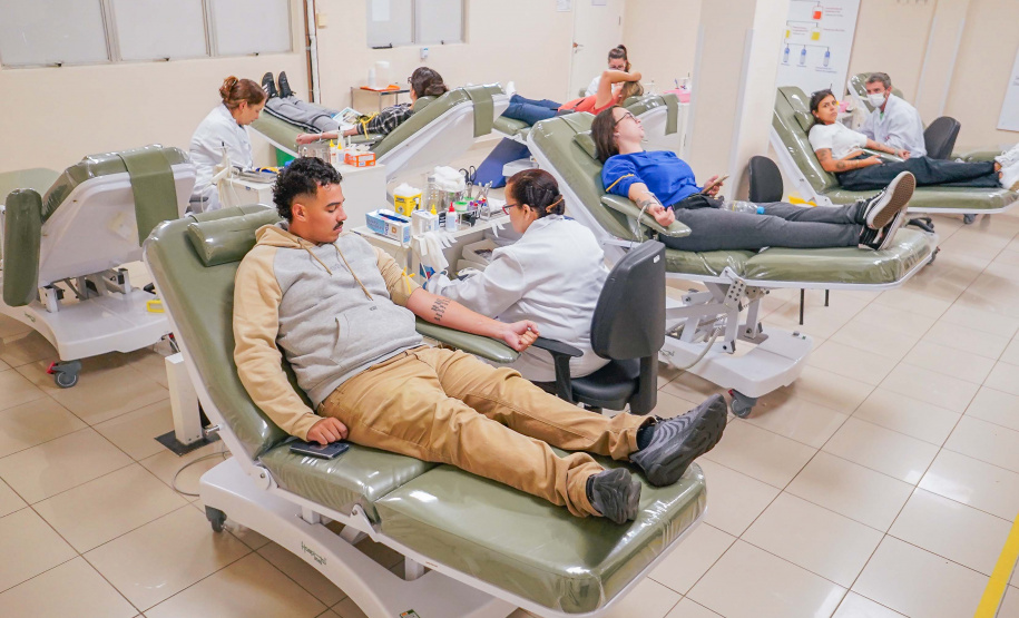 Junho Vermelho: Hemepar reforça pedido de doação de sangue dos tipos O+ e O- no Estado