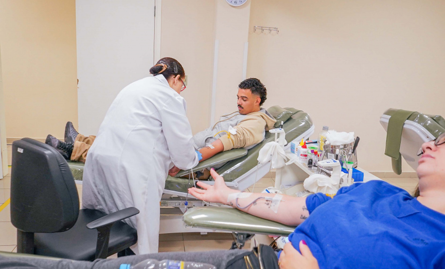 Junho Vermelho: Hemepar reforça pedido de doação de sangue dos tipos O+ e O- no Estado