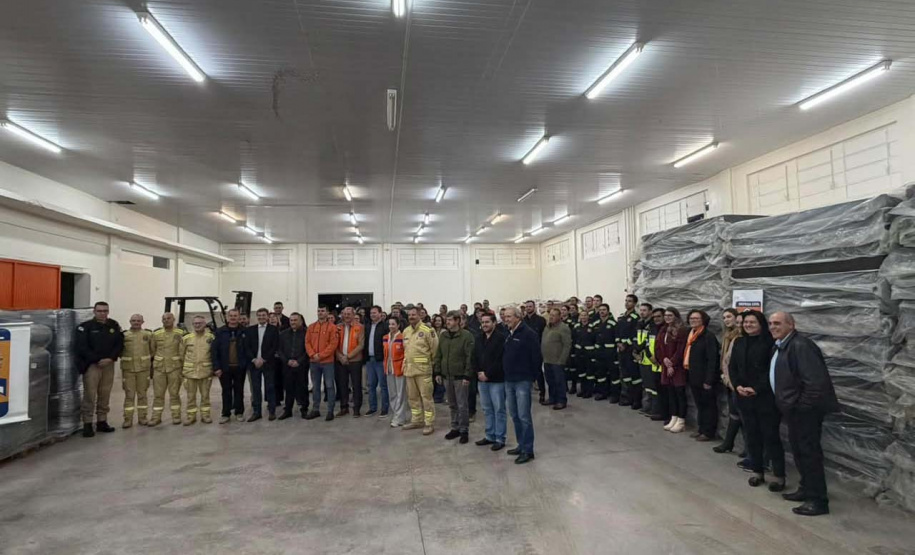 Defesa Civil inaugura primeiro centro logístico descentralizado para envio de ajuda humanitária