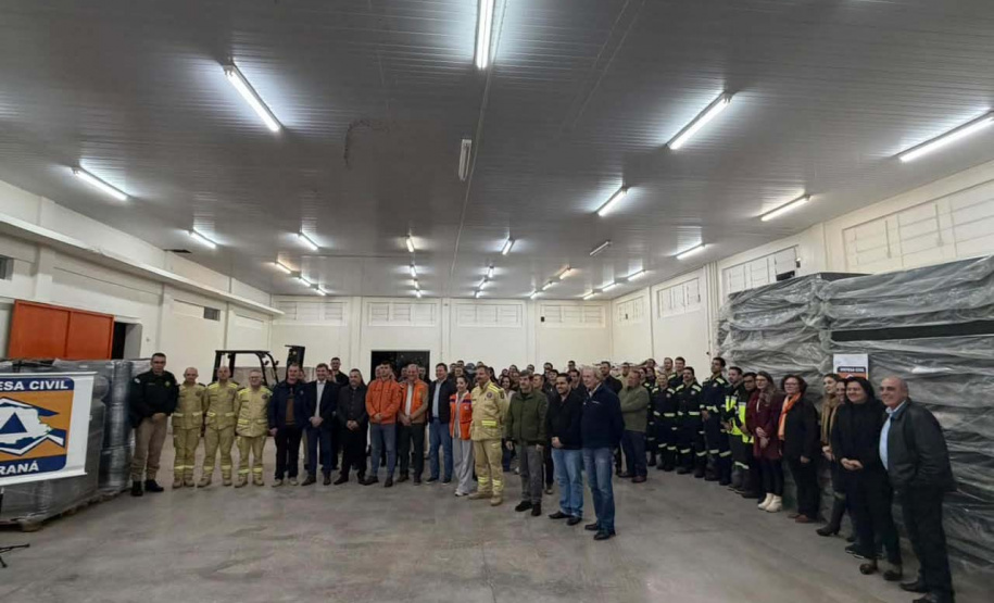 Defesa Civil inaugura primeiro centro logístico descentralizado para envio de ajuda humanitária