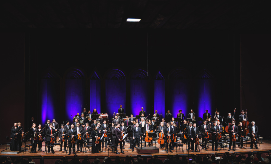Orquestra Sinfônica do Paraná lota Guairão em semana de recorde de público