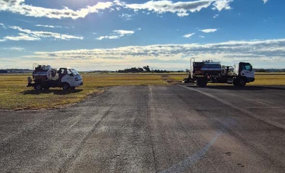 Aeroporto de Pato Branco recebe visita técnica para atualização do Plano Aeroviário Estadua