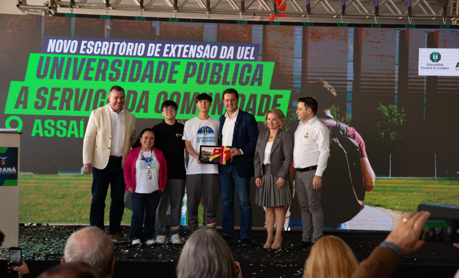 Governador Ratinho Junior inaugura Escritório de Extensão da UEL em Assaí