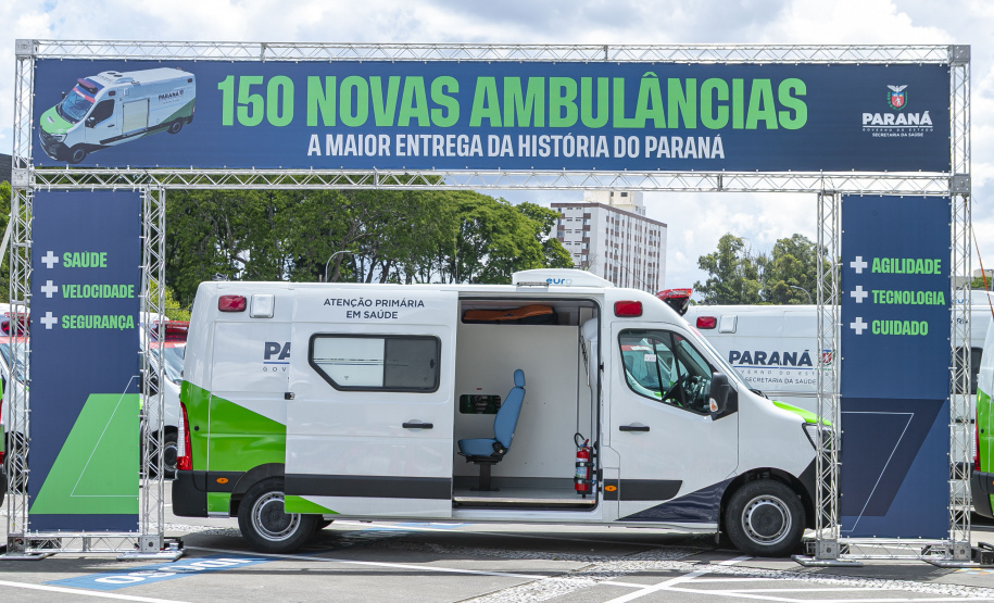 Aumento da frota de ambulâncias com UTI melhora condições de pequenos municípios no Paraná