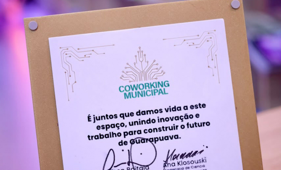 INOVAÇÃO: Com apoio do Estado, Guarapuava inicia atividade do espaço coworking municipa
