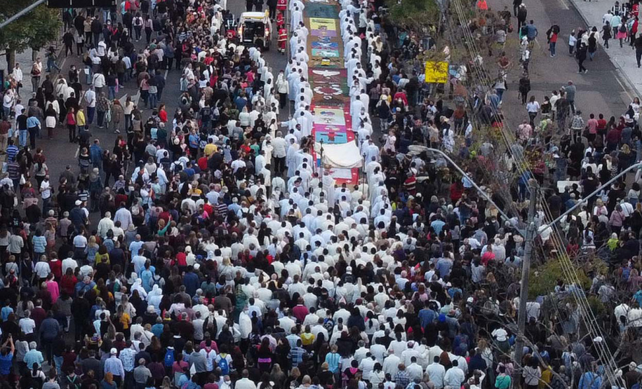 Governo do Estado promove ações turísticas durante o Corpus Christi de Curitiba
