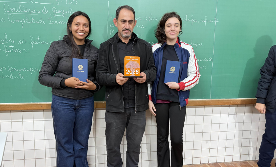Entre 16 mil redações, estudante de Siqueira Campos é escolhida para o Jovem Senador 2026