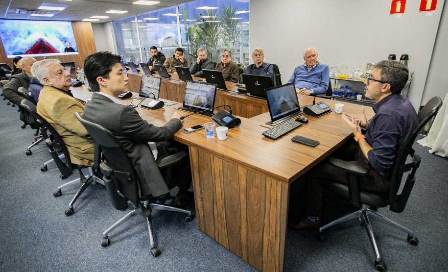 Movimento Pró-Paraná conhece projetos da Portos do Paraná e visita obras do Moegão