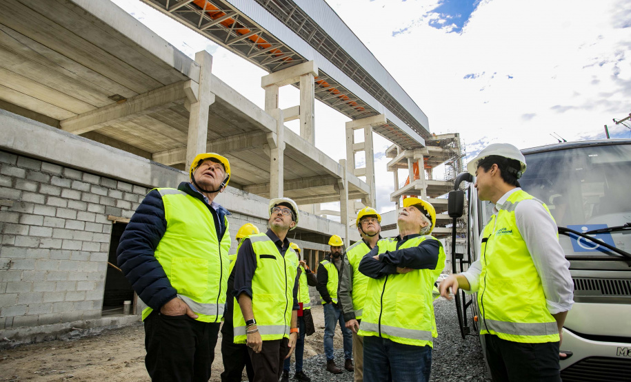 Movimento Pró-Paraná conhece projetos da Portos do Paraná e visita obras do Moegão