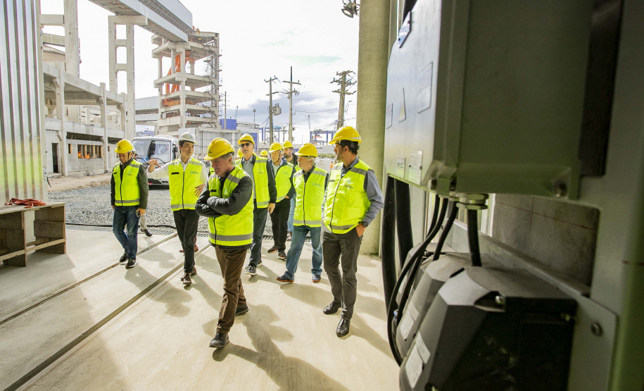 Movimento Pró-Paraná conhece projetos da Portos do Paraná e visita obras do Moegão