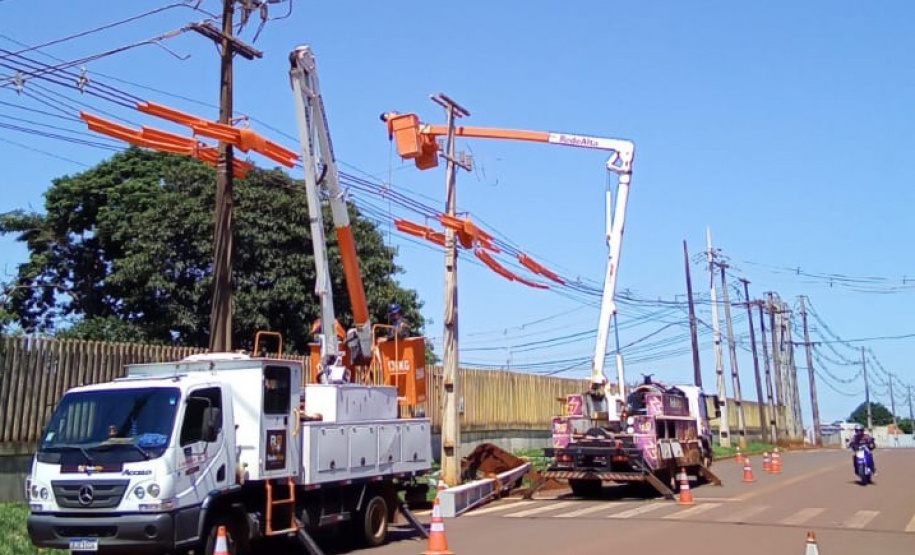 Copel amplia, na região Oeste, capacidade energética com investimento de mais de R$ 22 milhões em novos alimentadores