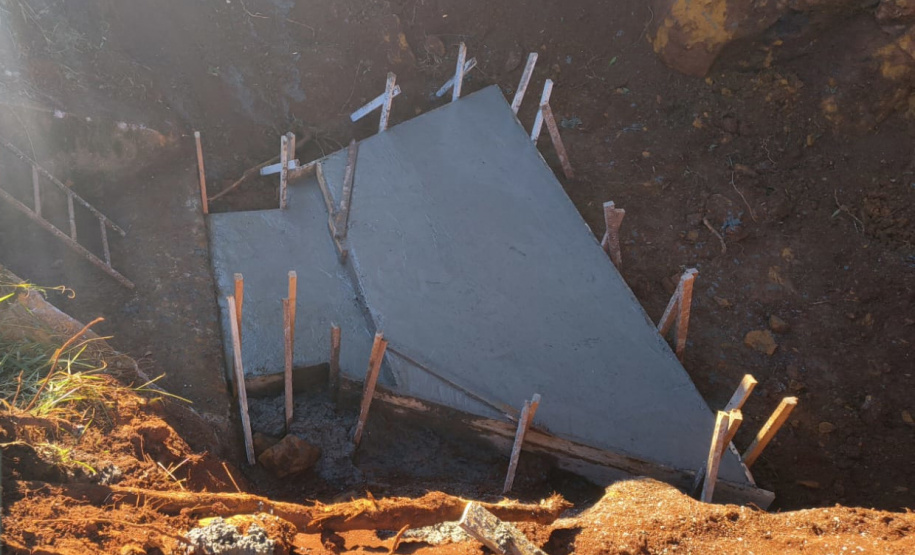Obra de whitetopping da PR-460 e PRC-487 entre Pitanga e Nova Tebas