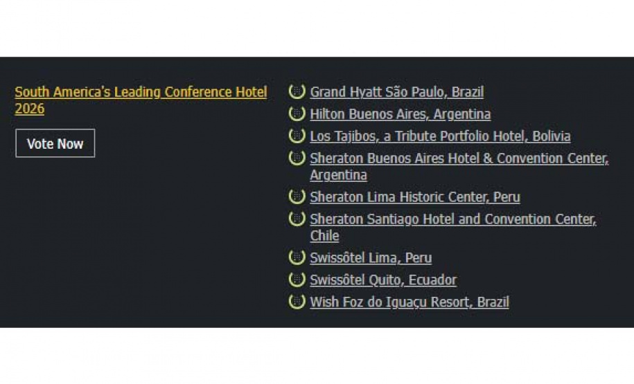 Paraná tem atrativos e serviços concorrendo no Óscar do Turismo mundial