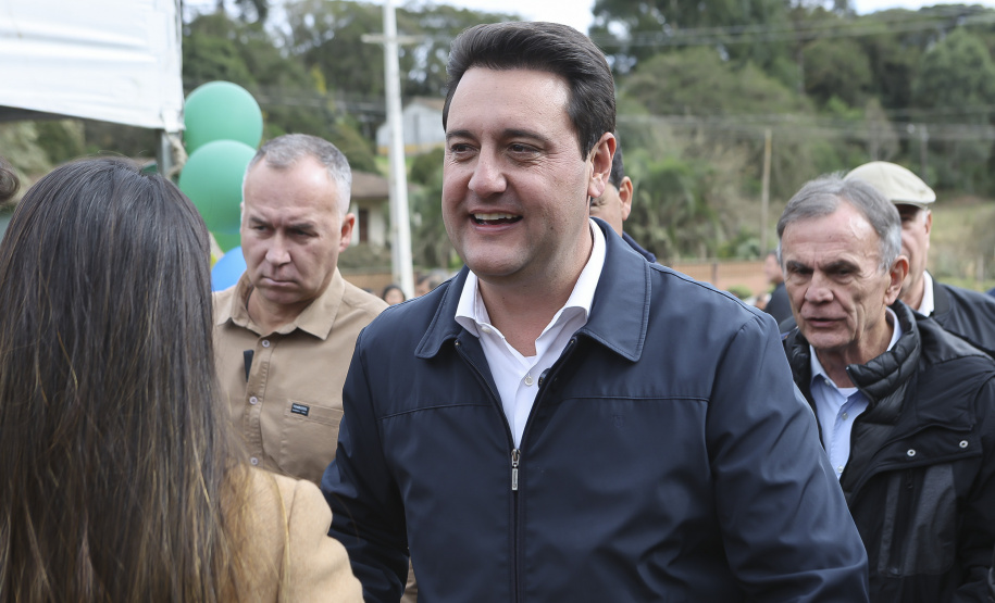 Ratinho Junior libera R$ 90,7 milhões para pavimentação de estrada turística e outras obras em Tijucas do Sul