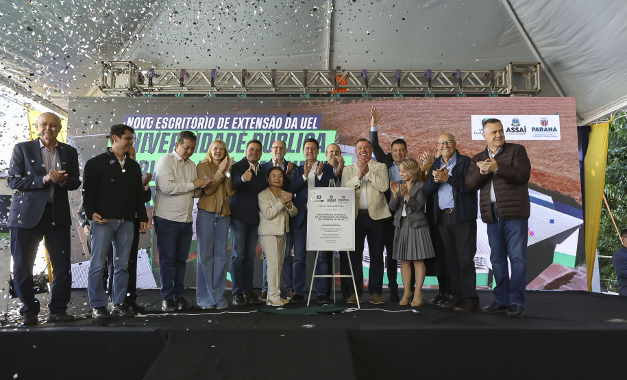 Governador Ratinho Junior inaugura Escritório de Extensão da UEL em Assaí