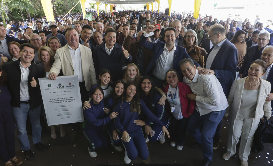Governador Ratinho Junior inaugura Escritório de Extensão da UEL em Assaí