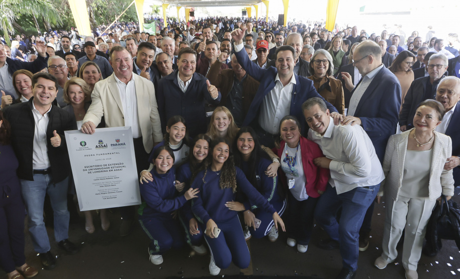 Governador Ratinho Junior inaugura Escritório de Extensão da UEL em Assaí
