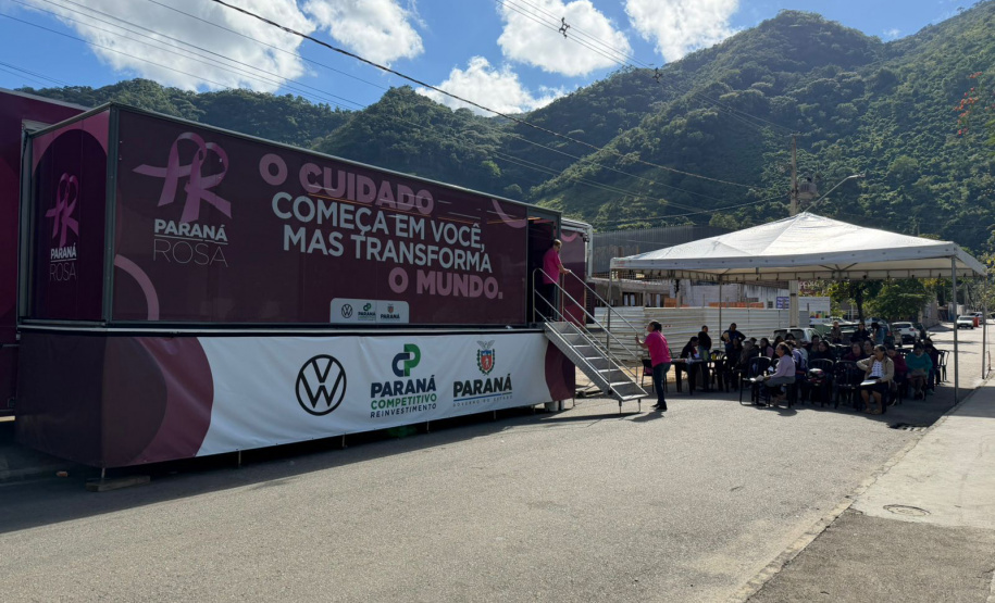 SESA - Carreta Saúde da Mulher chega a Wenceslau Braz para atender nove municípios da região