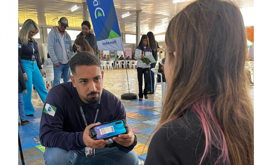 Paraná em Ação em Cantagalo soma 7.419 atendimentos