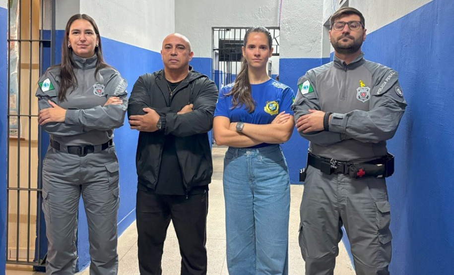 Penitenciária Central do Estado atinge 100% de coletas de DNA e se torna a primeira unidade autônoma na captação de amostras genéticas no Paraná