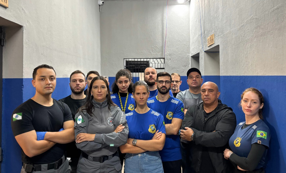 Penitenciária Central do Estado atinge 100% de coletas de DNA e se torna a primeira unidade autônoma na captação de amostras genéticas no Paraná