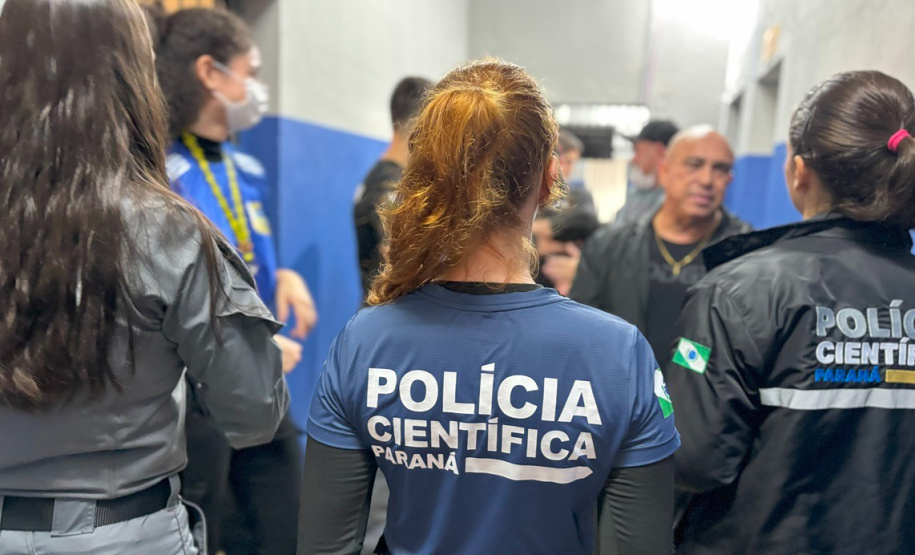 Penitenciária Central do Estado atinge 100% de coletas de DNA e se torna a primeira unidade autônoma na captação de amostras genéticas no Paraná