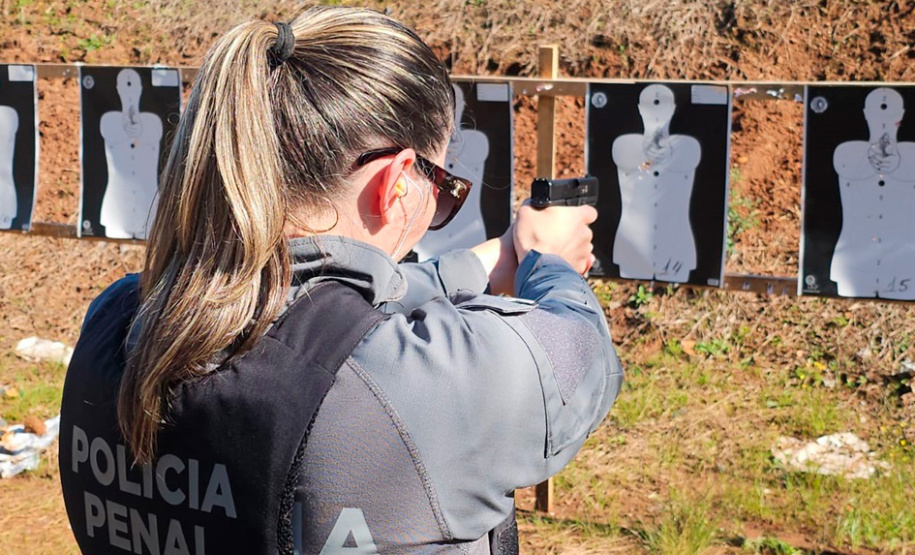 Polícia Penal do Paraná capacita mais de 770 servidores para o uso de novas pistolas Glock G17 em todo o Estado