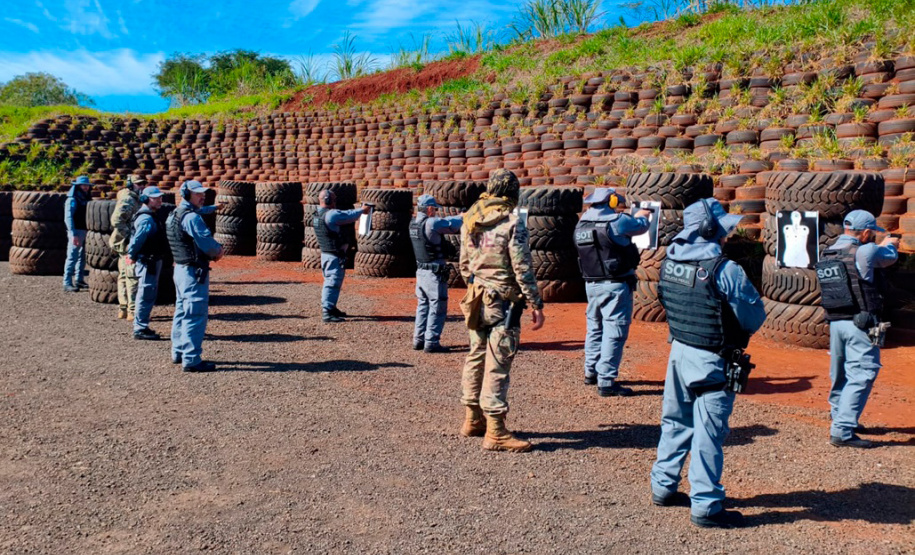 Polícia Penal do Paraná capacita mais de 770 servidores para o uso de novas pistolas Glock G17 em todo o Estado