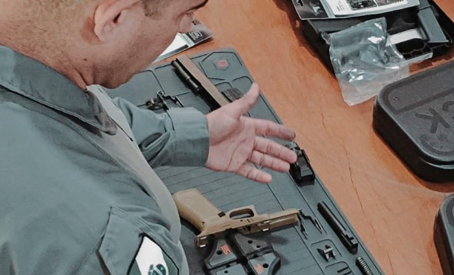 Polícia Penal do Paraná capacita mais de 770 servidores para o uso de novas pistolas Glock G17 em todo o Estado