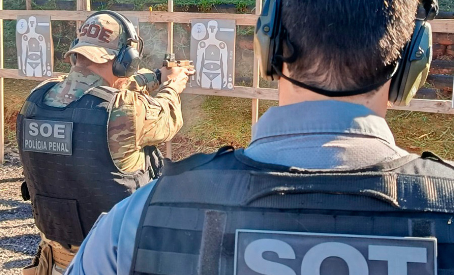 Polícia Penal do Paraná capacita mais de 770 servidores para o uso de novas pistolas Glock G17 em todo o Estado