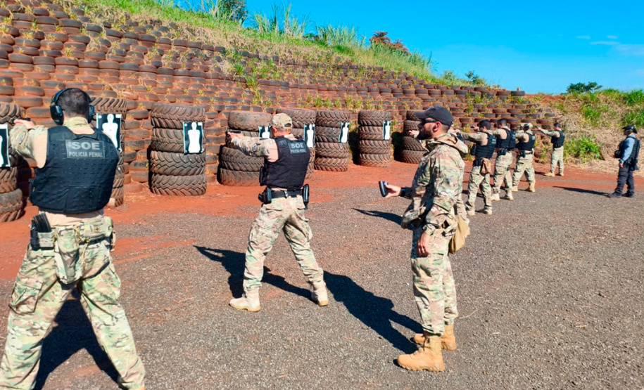 Polícia Penal do Paraná capacita mais de 770 servidores para o uso de novas pistolas Glock G17 em todo o Estado