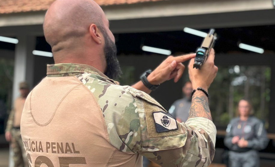 Polícia Penal do Paraná capacita mais de 770 servidores para o uso de novas pistolas Glock G17 em todo o Estado