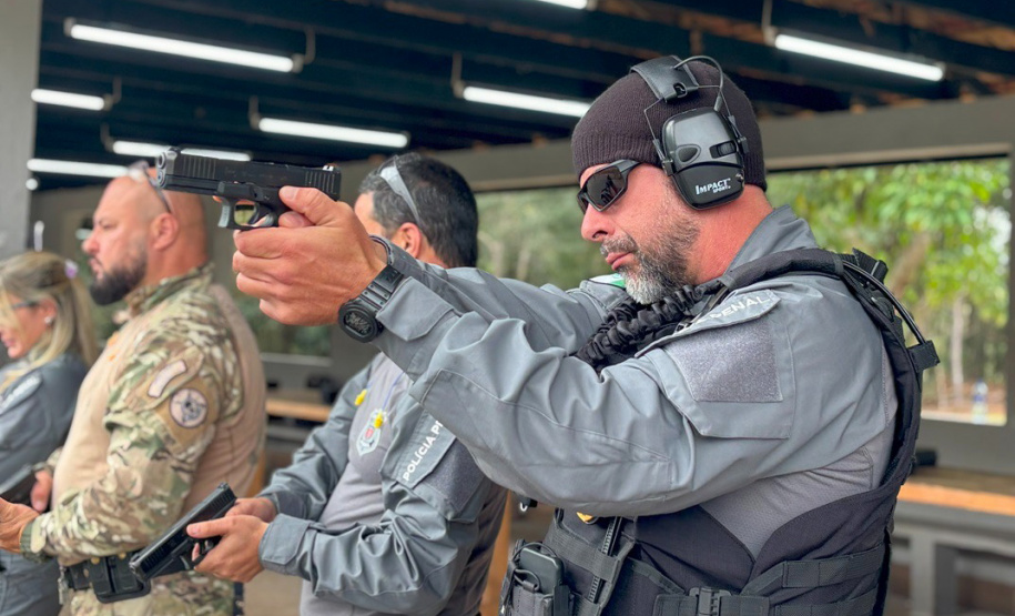 Polícia Penal do Paraná capacita mais de 770 servidores para o uso de novas pistolas Glock G17 em todo o Estado
