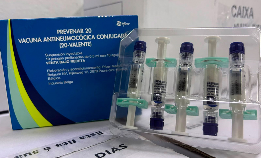 Paraná recebe nova vacina pneumo 20 e amplia proteção contra pneumonia e meningite