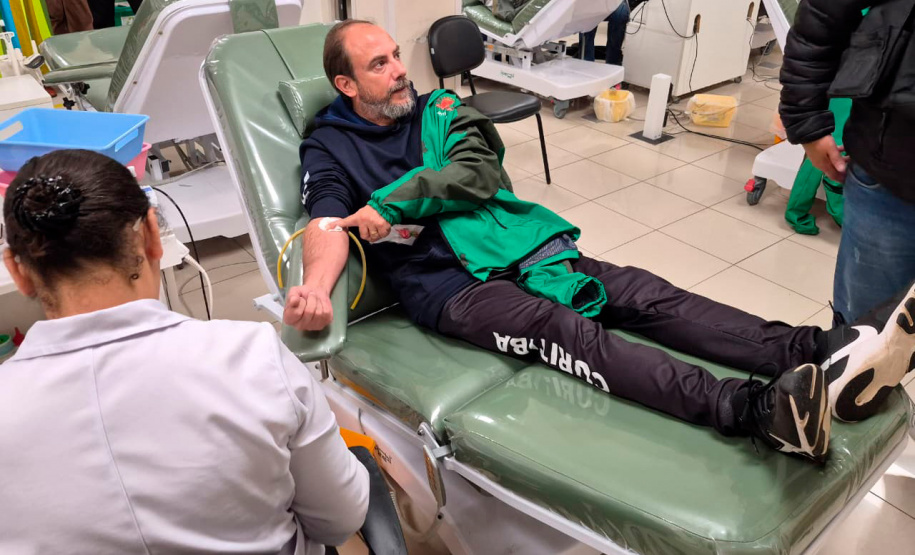 Parceria entre Estado e Curitiba lança mobilização que une esporte e doação de sangue na capital