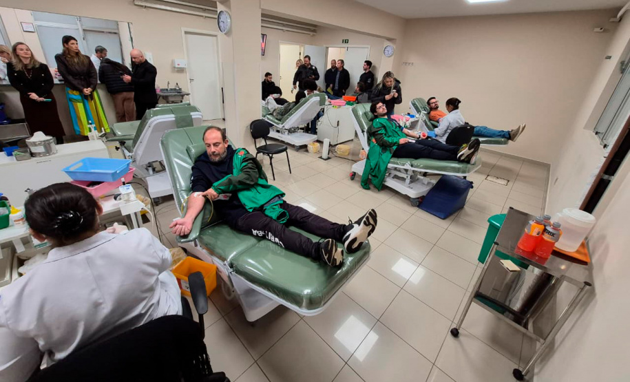 Parceria entre Estado e Curitiba lança mobilização que une esporte e doação de sangue na capital