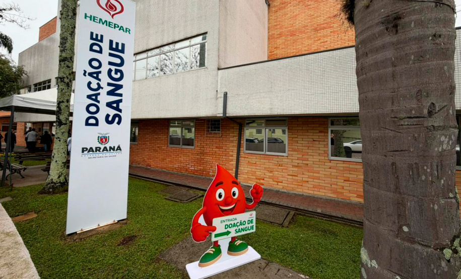 Parceria entre Estado e Curitiba lança mobilização que une esporte e doação de sangue na capital