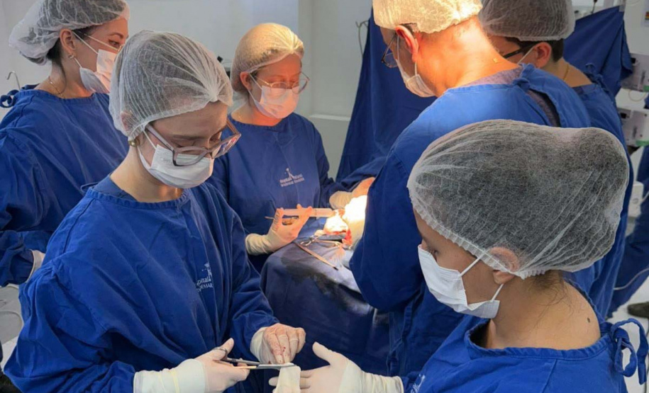 Hospital Infantil realiza cirurgia pioneira de alta complexidade para correção de deformidade craniana