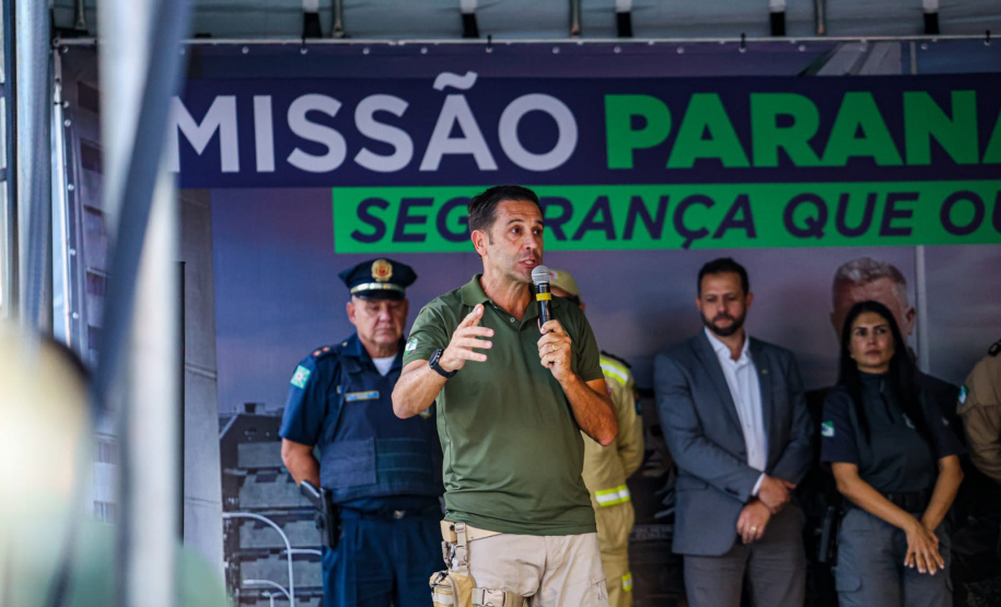Missão Paraná IX leva integração das forças de segurança e ações preventivas para Foz do Iguaçu