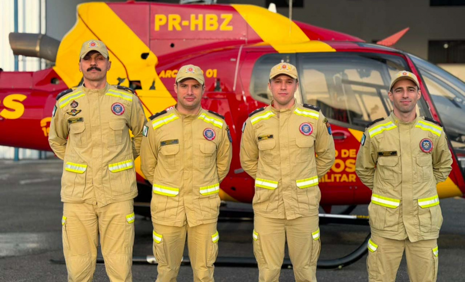 Bombeiros do Paraná consolidam atuação aérea com formação de novos pilotos do GRAER